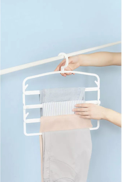 Изображение товара Пластиковая вешалка-плечики Бытпласт 434286016 (белый)