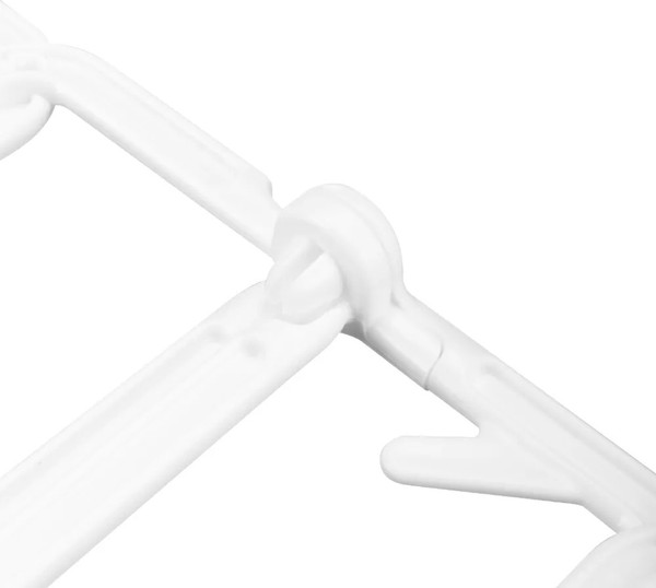 Изображение товара Пластиковая вешалка-плечики Бытпласт 434286016 (белый)