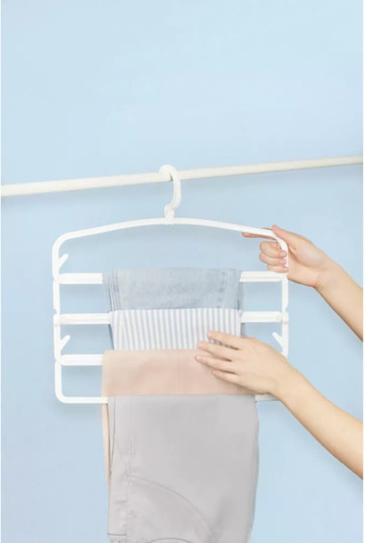 Изображение товара Пластиковая вешалка-плечики Бытпласт 434286016 (белый)