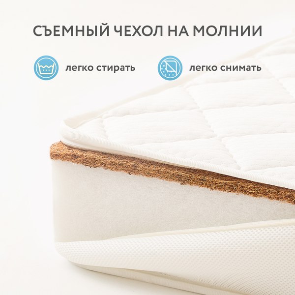 Изображение товара Матрас в кроватку Plitex Юниор Premium Max / ЮПМ-119-01