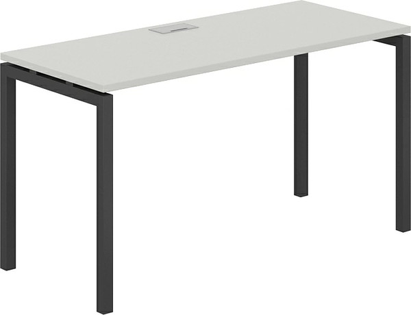 Изображение товара Письменный стол Norden 140х60х75 / SG.202.SH.44.AN (антрацит/серый бархат)