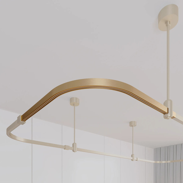 Изображение товара Шинопровод Arlight ART-APRIORI-TRACK-ANGLE-A-1722-500х500 GD / 049330