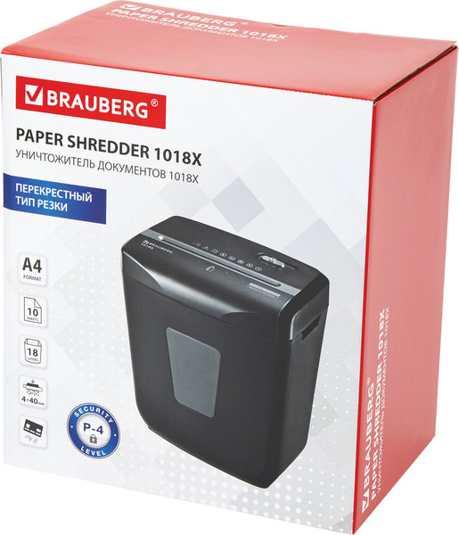 Изображение товара Шредер Brauberg 1018X / 532150