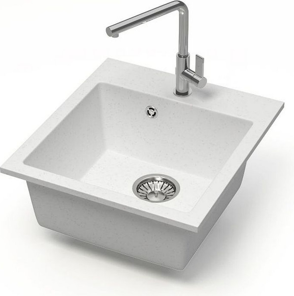 Изображение товара Мойка кухонная Marrbaxx 38/G31 / F038G031 (белый)