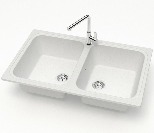 Изображение товара Мойка кухонная Marrbaxx 20/G31 / F020G031 (белый)