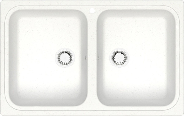 Изображение товара Мойка кухонная Marrbaxx 20/G31 / F020G031 (белый)