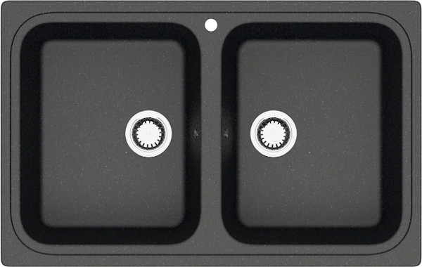 Изображение товара Мойка кухонная Marrbaxx 20/Q4 / F020Q004 (черный)