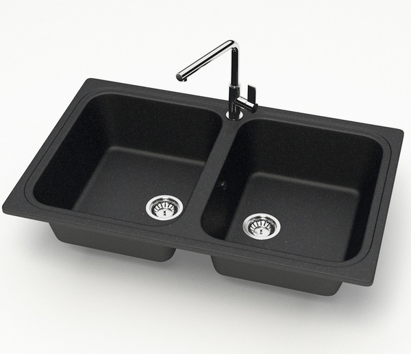 Изображение товара Мойка кухонная Marrbaxx 20/Q4 / F020Q004 (черный)