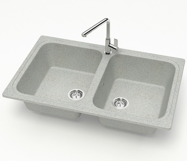 Изображение товара Мойка кухонная Marrbaxx 20/Q10 / F020Q010 (светло-серый)