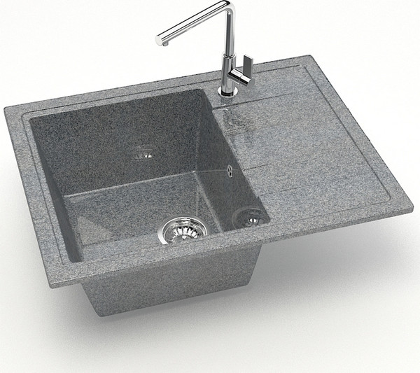 Изображение товара Мойка кухонная Marrbaxx 150/Q8 / F150Q008 (темно-серый)