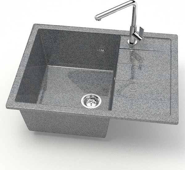 Изображение товара Мойка кухонная Marrbaxx 151/Q8 / F151Q008 (темно-серый)