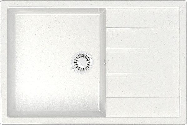 Изображение товара Мойка кухонная Marrbaxx 161/G31 / F161G031 (белый)