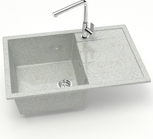 Изображение товара Мойка кухонная Marrbaxx 161/Q10 / F161Q010 (светло-серый)