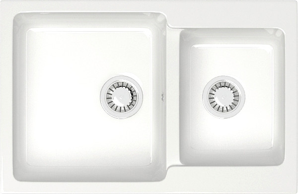 Изображение товара Мойка кухонная Marrbaxx 191/G31 / F191G031 (белый)