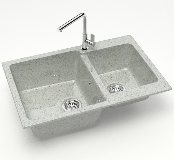 Изображение товара Мойка кухонная Marrbaxx 191/Q10 / F191Q010 (светло-серый)