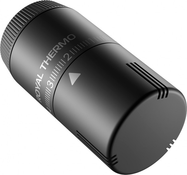 Изображение товара Головка термостатическая Royal Thermo Жидкостная Design М30x1.5 (черный)