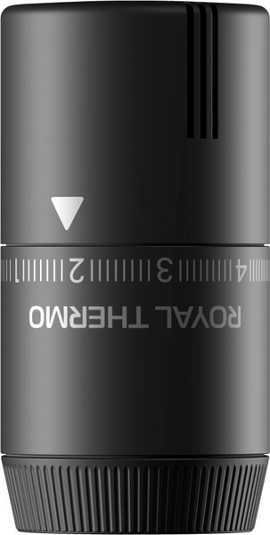 Изображение товара Головка термостатическая Royal Thermo Жидкостная Design М30x1.5 (черный)