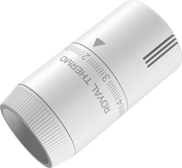 Изображение товара Головка термостатическая Royal Thermo Жидкостная Design М30x1.5 (белый)