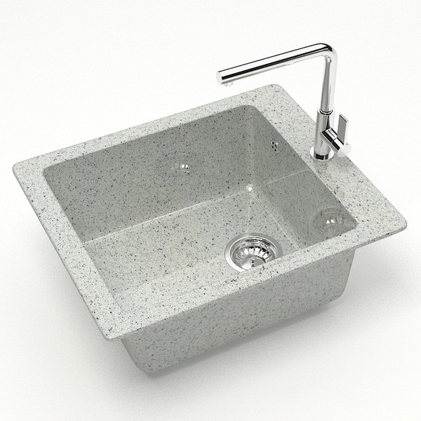 Изображение товара Мойка кухонная Marrbaxx 8/Q10 / F008Q010 (светло-серый)