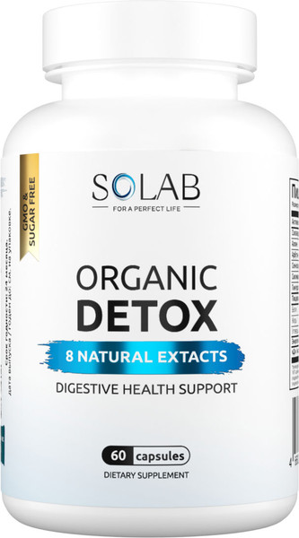 Изображение товара Пищевая добавка SOLAB Organic detox (60 капсул)