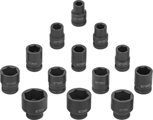 Изображение товара Набор головок слесарных ILOforce IF-4139MPB (54751)