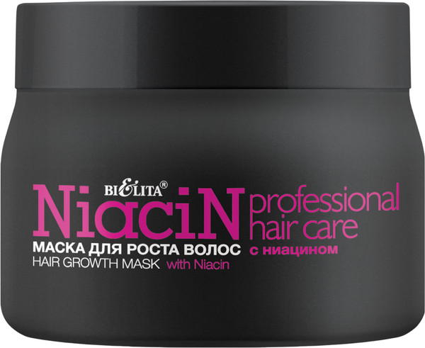 Изображение товара Маска для волос Belita Professional Hair Care для роста волос с ниацином (300мл)