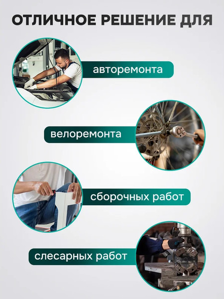 Изображение товара Универсальный набор инструментов FORSandTUNE 4123 (61276)