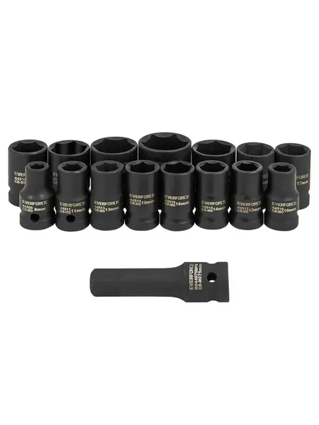 Изображение товара Набор головок слесарных Everforce EF-4179-5MPB (65462)