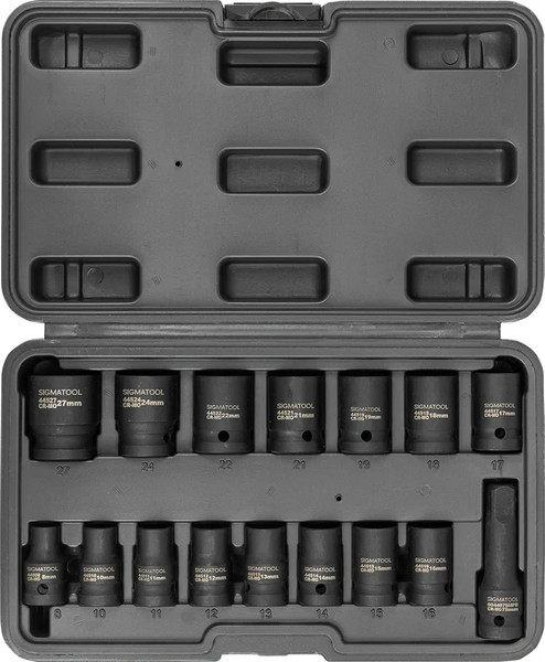 Изображение товара Набор головок слесарных Sigmatool 4179-5MPB (65464)