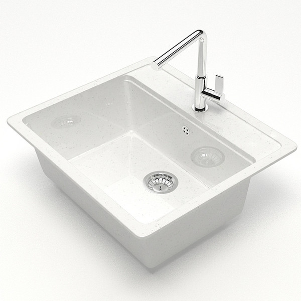 Изображение товара Мойка кухонная Marrbaxx 9/G31 / F009G031 (белый)