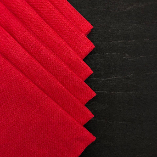 Изображение товара Набор сервировочных салфеток ОМурМебель 30x30 (6шт, красный)