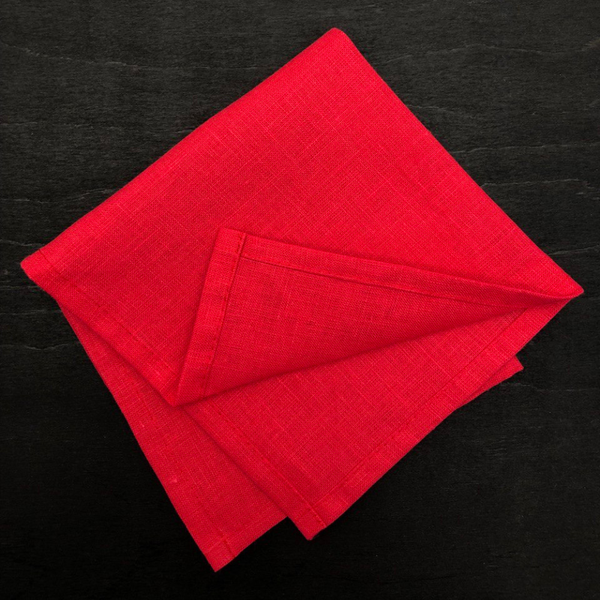 Изображение товара Набор сервировочных салфеток ОМурМебель 30x30 (6шт, красный)