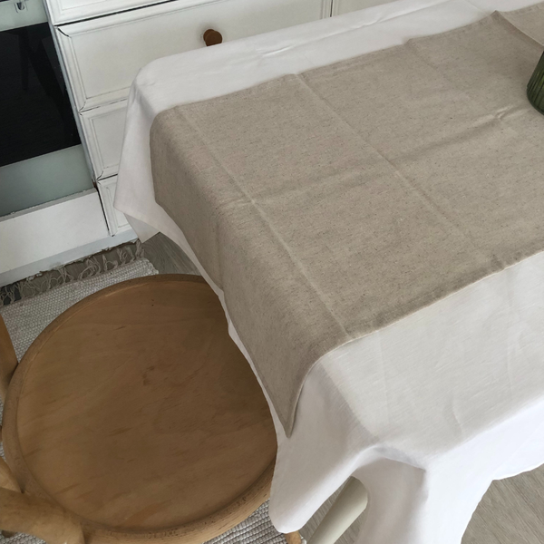 Изображение товара Дорожка на стол ОМурМебель 140x40см (серый)