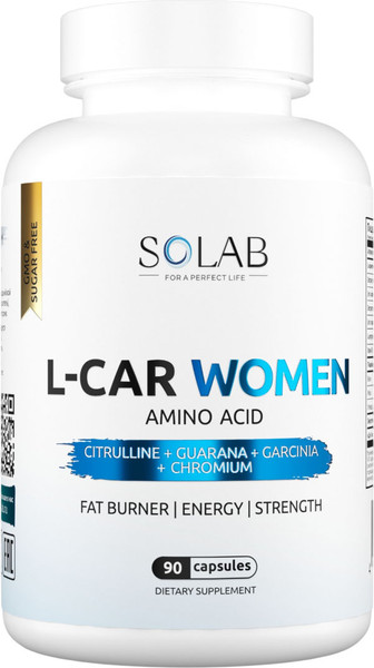 Изображение товара L-карнитин SOLAB Женский (90 капсул)