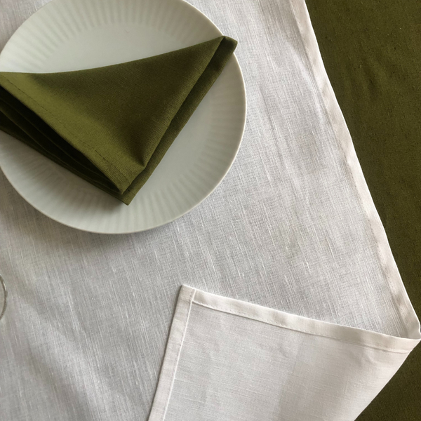 Изображение товара Дорожка на стол ОМурМебель 140x40см (белый)