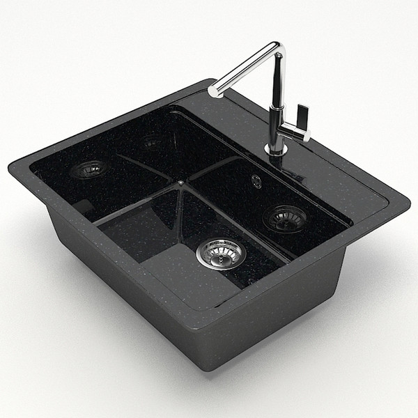 Изображение товара Мойка кухонная Marrbaxx 9/Q4 / F009Q004 (черный)