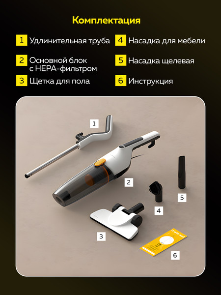 Изображение товара Вертикальный пылесос Deerma DX170