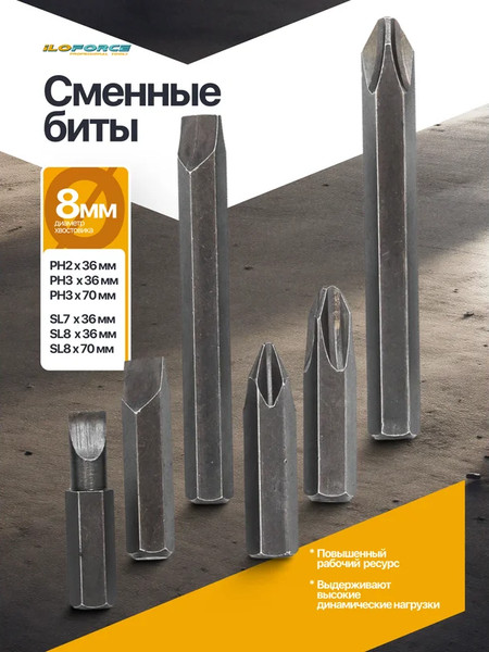 Изображение товара Отвертка ILOforce IF-5064D (65446)