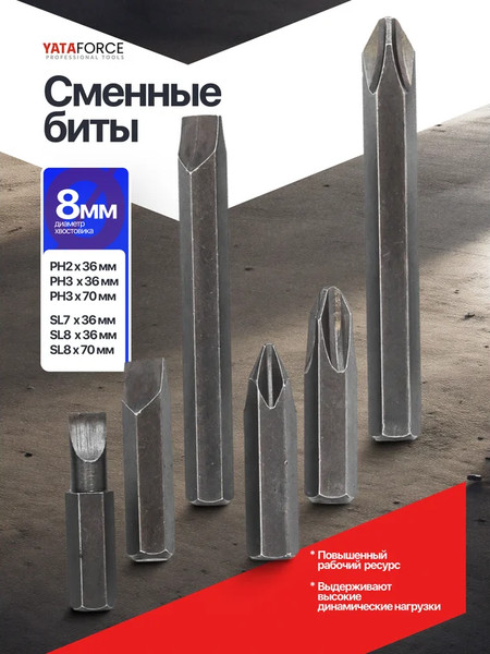 Изображение товара Отвертка Yataforce YF-5064D (65449)