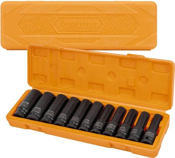 Изображение товара Набор головок слесарных Partner PA-4117-5MPB (64594)