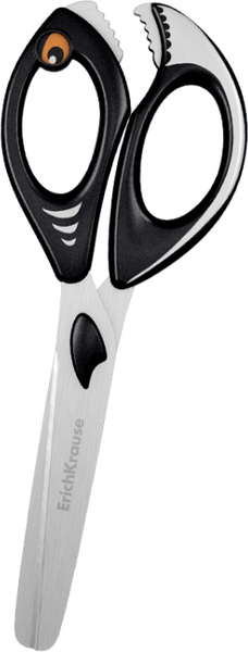 Изображение товара Ножницы канцелярские Erich Krause Sea Friends Piranha / 60870 (черный)