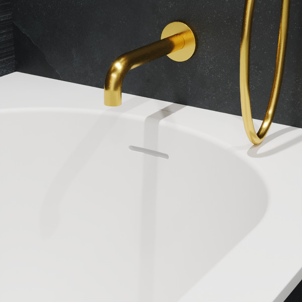 Изображение товара Ванна из искусственного камня Whitecross Gin 175x80 / 0217.175080.200 (белый матовый)