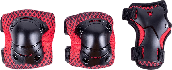 Изображение товара Комплект защиты Tech Team Safe Fit Teens 1.0 / NN011990 (S, красный)