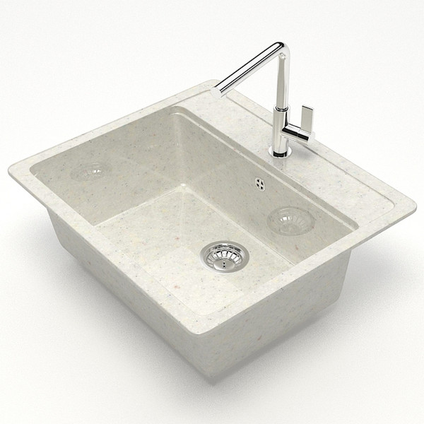 Изображение товара Мойка кухонная Marrbaxx 9/Q7 / F009Q007 (хлопок)