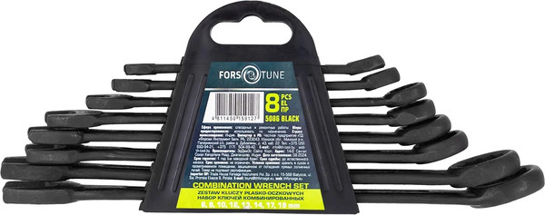 Изображение товара Набор ключей FORSandTUNE 5086 Black (65050)
