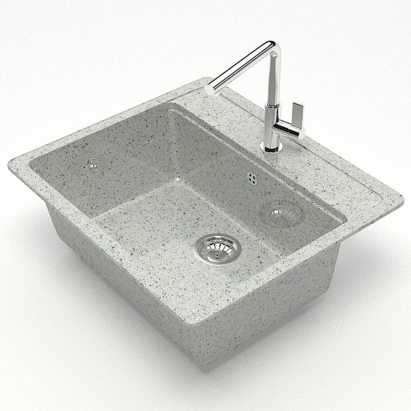 Изображение товара Мойка кухонная Marrbaxx 9/Q10 / F009Q010 (светло-серый)