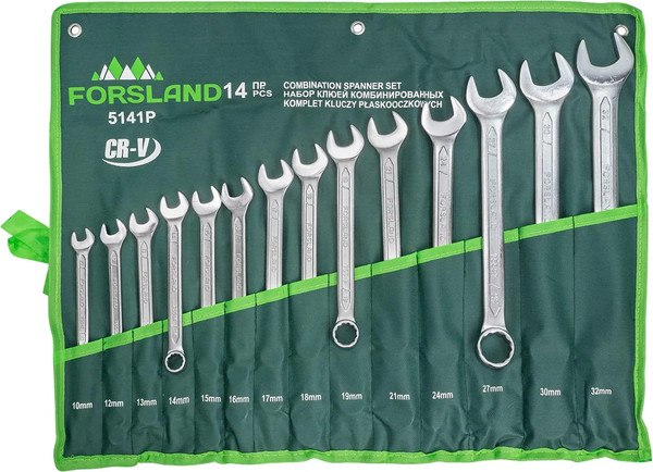 Изображение товара Набор ключей Forsland 5141P (55046)