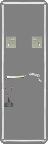 Изображение товара Зеркало Дабл-Ю Бангкок Гранд Лайт 50x150 / BNG50X150LT (с подсветкой)