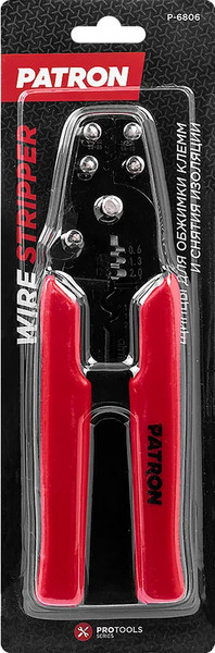 Изображение товара Инструмент для зачистки кабеля Patron P-6806 (65041)