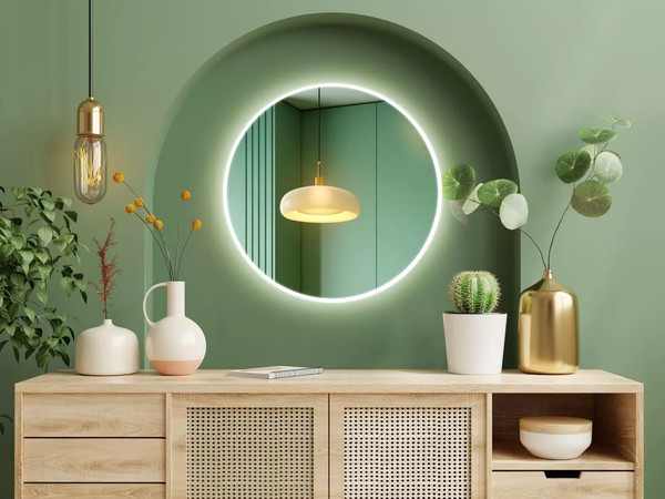 Изображение товара Зеркало Дабл-Ю Валенсия 70 / VLNS70 (с подсветкой)